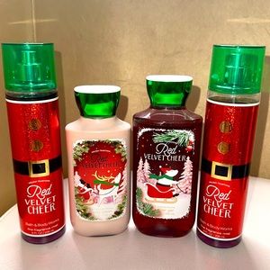 Red velvet cheer bundle